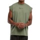 Karl Kani Small Signature Essential Sleeveless Tee Λαδί