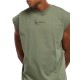 Karl Kani Small Signature Essential Sleeveless Tee Λαδί