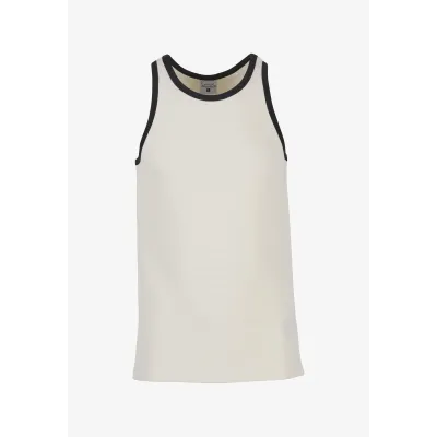 Karl Kani Signature Waffle Tank Top Μπεζ