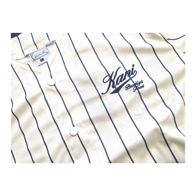 Karl Kani Cursive Varsity Pins Άσπρο Karl Kani Cursive Varsity Pins Άσπρο