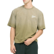 Karl Kani Cursive Varsity Gradient Boxy T-Shirt Khaki  Λαδί