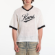KARL KANI MAN CURSIVE VARSITY CROCHET BOXY WHITE Άσπρο KARL KANI MAN CURSIVE VARSITY CROCHET BOXY WHITE Άσπρο