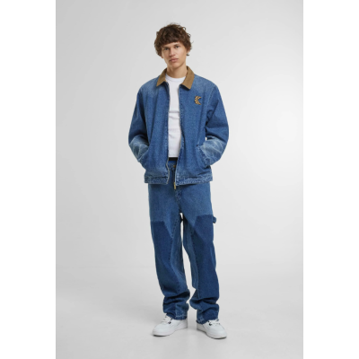 Karl Kani OG WASHED - Denim jacket - indigo Karl Kani OG WASHED - Denim jacket - indigo