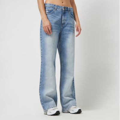 Karl Kani OG Five Pocket Straight Leg Denim  Mid Blue Karl Kani OG Five Pocket Straight Leg Denim  Mid Blue