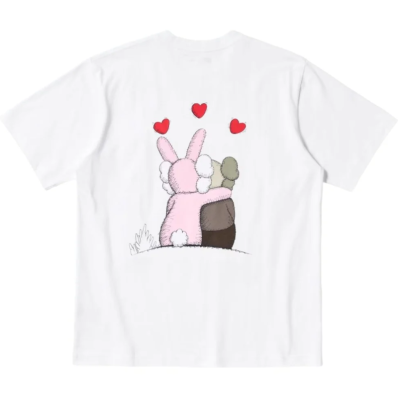 KAWS Warhol UT Graphic T-Shirt White/Pink Άσπρο KAWS Warhol UT Graphic T-Shirt White/Pink Άσπρο