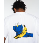 KAWS  Warhol UT Graphic T-Shirt White Blue Άσπρο