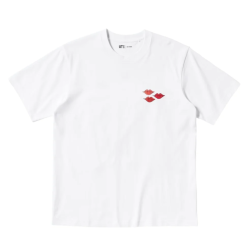 KAWS Warhol UT Graphic T-Shirt White/Pink Άσπρο