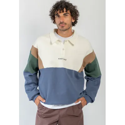 Kaotiko CREW POLO HARRY UNISEX Πολύχρωμο
