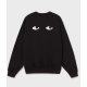 Kaotiko Oversize Eyes Breezy Black Jersey Μαύρο