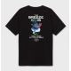 Kaotiko Regular Pizza Makes Anything Black T-Shirt Μαύρο