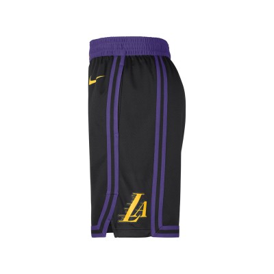 Nike Nba Los Angeles Lakers City Edition Μαύρο Nike Nba Los Angeles Lakers City Edition Μαύρο
