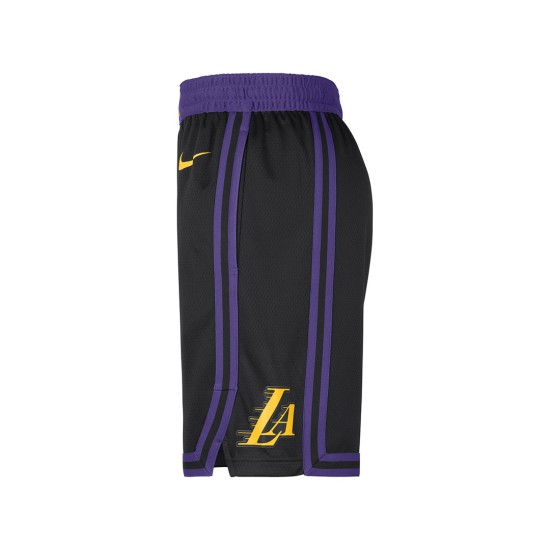 Nike Nba Los Angeles Lakers City Edition Μαύρο Nike Nba Los Angeles Lakers City Edition Μαύρο