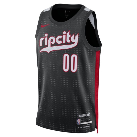 Nike NBA Scoot Henderson Portland Trail Blazers City Edition Μαύρο