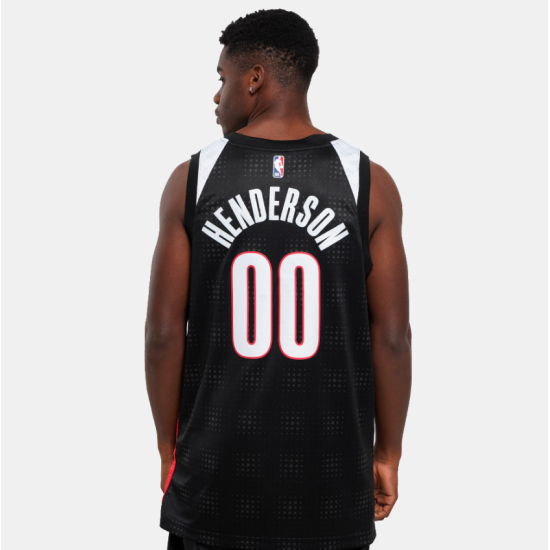 Nike NBA Scoot Henderson Portland Trail Blazers City Edition Μαύρο