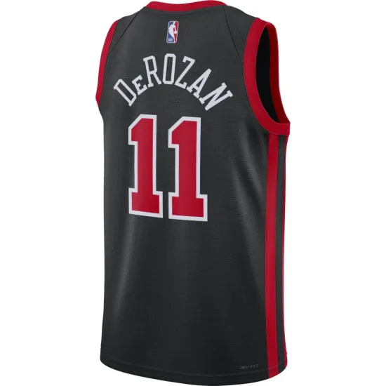 Nike Dri-FIT NBA Chicago Bulls Demar Derozan City Edition 23/24 Swingman Jersey Μαύρο Nike Dri-FIT NBA Chicago Bulls Demar Derozan City Edition 23/24 Swingman Jersey Μαύρο