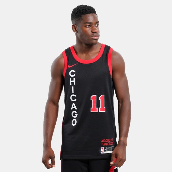 Nike Dri-FIT NBA Chicago Bulls Demar Derozan City Edition 23/24 Swingman Jersey Μαύρο Nike Dri-FIT NBA Chicago Bulls Demar Derozan City Edition 23/24 Swingman Jersey Μαύρο