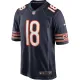 Nike NFL Chicago Bears Caleb Williams 18 Home Game Jersey Μπλε