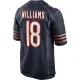 Nike NFL Chicago Bears Caleb Williams 18 Home Game Jersey Μπλε