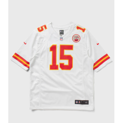 Nike NFL Kansas City Chiefs Road Game Jersey Patrick Mahomes 15 Άσπρο