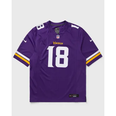 Nike NFL Minnesota Vikings Game Home Jersey Justin Jefferson 18 Μωβ