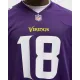 Nike NFL Minnesota Vikings Game Home Jersey Justin Jefferson 18 Μωβ