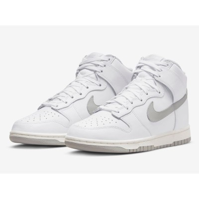 Nike Dunk High Neutral Grey Άσπρο