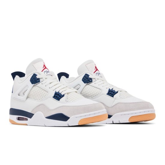 Nike Jordan 4 Retro SB Navy Άσπρο Μπλε
