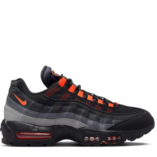 Nike Air Max 95 Black & Hyper Crimson Μαύρο
