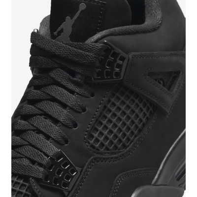 Nike Air Jordan 4 Black Cat GS Μαύρο