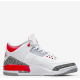 Nike Air Jordan 3 Fire Red Άσπρο