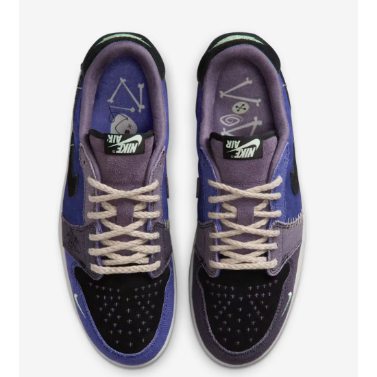 Nike Air Jordan 1 Low OG Regency Purple and Dark Raisin Μωβ