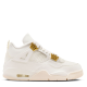 Air Jordan 4 Retro Metallic Gold Μπεζ