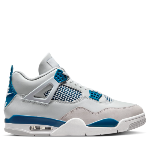 Jordan Air 4 Retro Military Blue Άσπρο