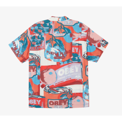 OBEY FRUIT CANS SS SHIRT OBEY FRUIT CANS SS SHIRT