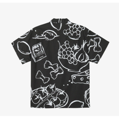 ΟΒΕΥ STILL LIFE SS SHIRT BLACK ΟΒΕΥ STILL LIFE SS SHIRT BLACK