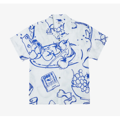 ΟΒΕΥ STILL LIFE SS SHIRT WHITE ΟΒΕΥ STILL LIFE SS SHIRT WHITE
