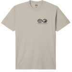 OBEY LIFE SENTENCE PIGMENT T-SHIRT PIGMENT SILVER GREY