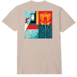 OBEY MOD DESERT TODAY CLASSIC T-SHIRT sand