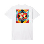 OBEY GEOMETRIC POWER CANVAS TEE Άσπρο