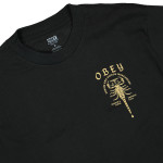 OBEY SCORPION TEE Μαύρο