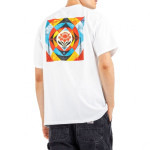 OBEY GEOMETRIC POWER CANVAS TEE Άσπρο