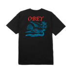 OBEY PEACE DELIVERY DOVE TEE Μαύρο