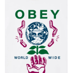 OBEY HELPING HAND TEE WHITE Άσπρο