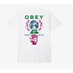 OBEY HELPING HAND TEE WHITE Άσπρο