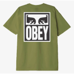 OBEY EYES ICON 2 HEAVY WEIGHT CLASSIC BOX TEE Πράσινο