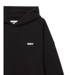 Obey BOLD HEAVYWEIGHT PULLOVER HOOD Μαύρο