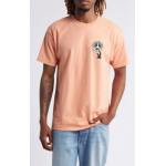 OBEY PEACE DELIVERY CLASSIC T-SHIRT PEACH