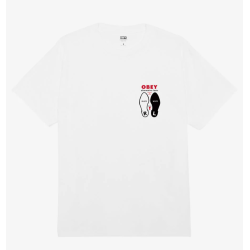 OBEY ALTERNATIVE FACTS CLASSIC T-SHIRT WHITE