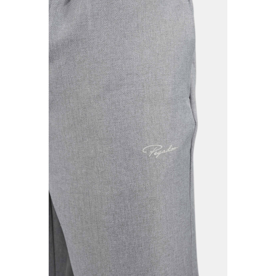 Pegador Tapert Textured Smart Pants Heather Grey Γκρι