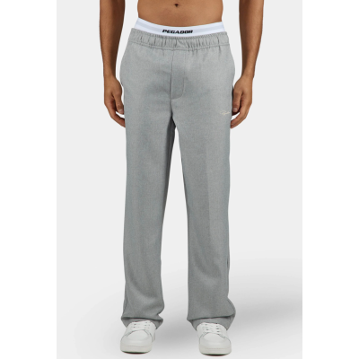 Pegador Tapert Textured Smart Pants Heather Grey Γκρι Pegador Tapert Textured Smart Pants Heather Grey Γκρι